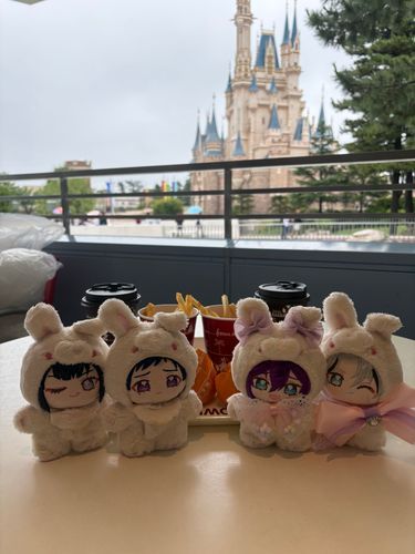 2日目はランド。びしょぬれになった♪