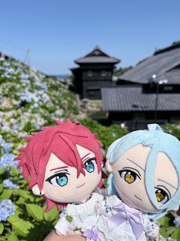 綺麗だったね紫陽花♪
紫陽花パフェ🍧も美味しかったよ