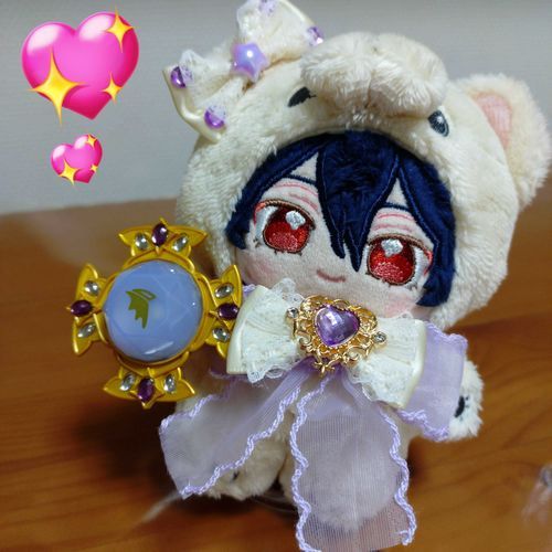 いくぞい♪
ぶらいとみ～ あっ～ぷ!!☆

って、それはおれさまのじゃねーか!!
щ(ﾟﾛﾟщ)ｳｶﾞｰ☆(by晃牙くんぬい)

零さんぬいは変身ごっこを楽しんでいました🤭🎶

零さんセコムにより晃牙くんをお迎え☆同じユニットだからお供に持たせたらいい感じかな？これで大好きな朔間先輩と一緒だね🤗