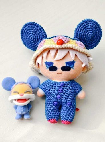 5️⃣ニャンちゅう！
さとるは青が似合うね