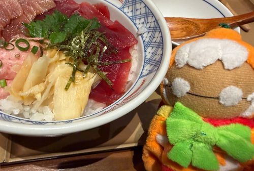 まぐろどんたべたよ！