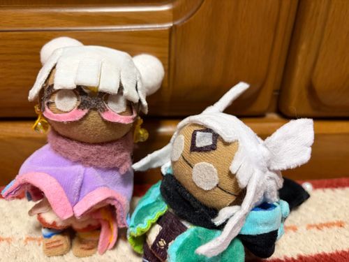 🎀たまには帽子とるのもアリかな？

🪼最近あついからいいと思うよ〜