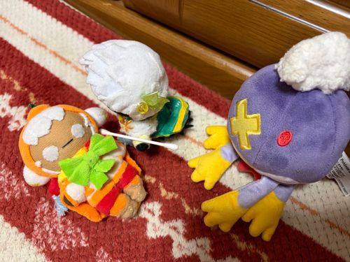 今日は耳掃除してもらったよ！

隣で友だちのふーこさんが見守ってくれたんだ！