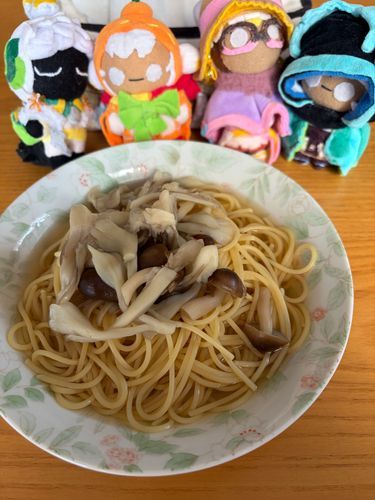 スープパスタ作ったよ！

初めて作ったけど  上手くできたんだ！