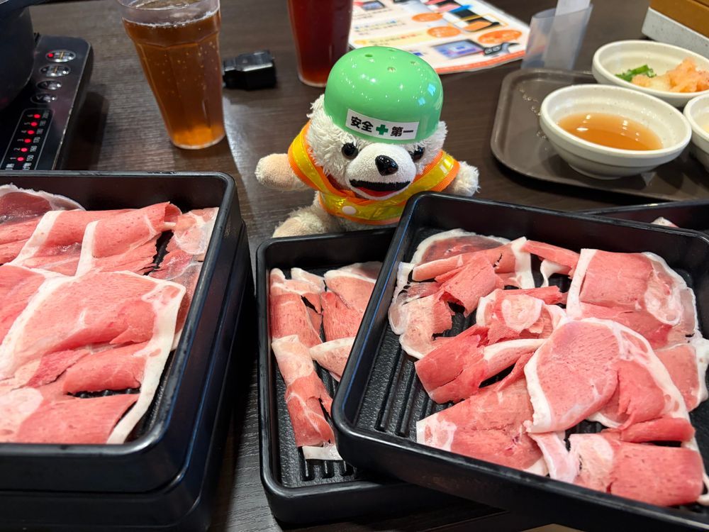 鴨しゃぶ🦆食べ放題で、最高だ〜❗️