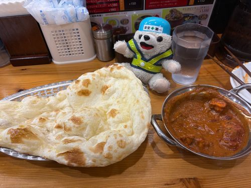 普通のナンを1枚おかわりヨシ…❗️❗️