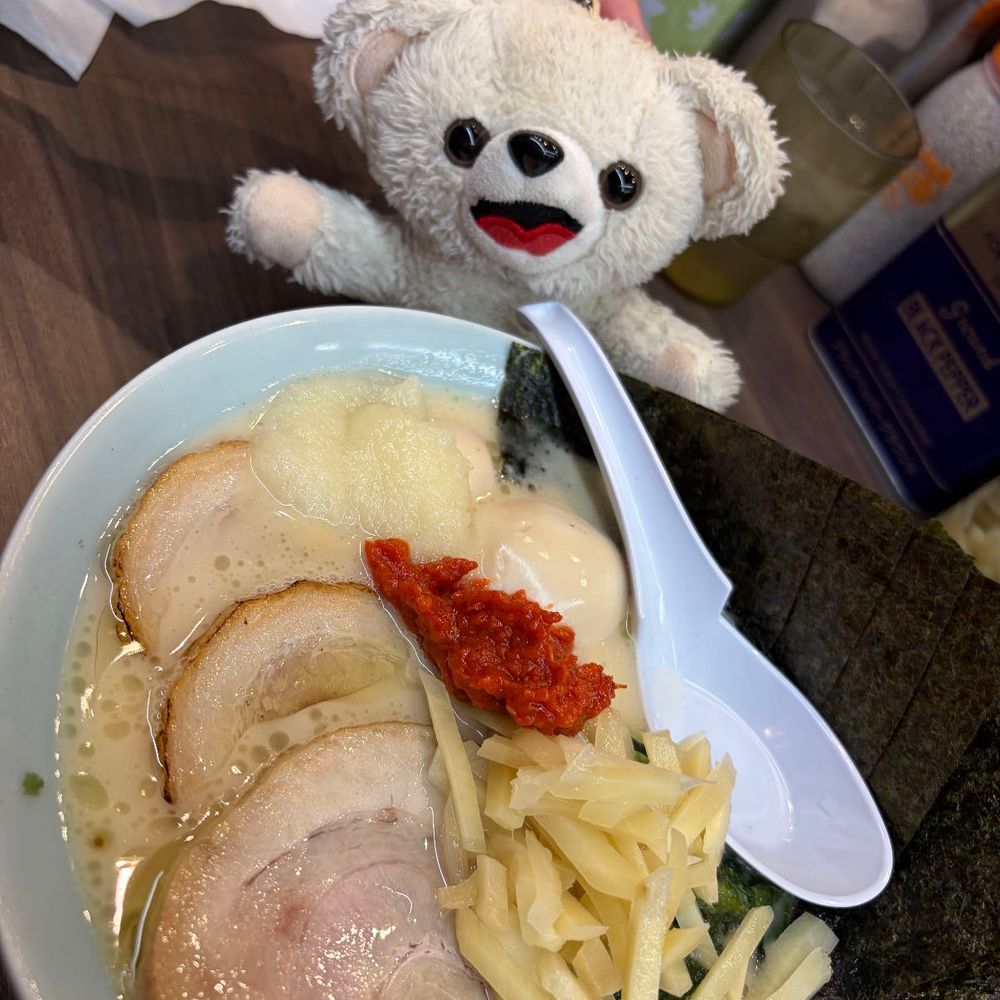 えっ❗️家系ってごはんおかわり自由なんですか❓