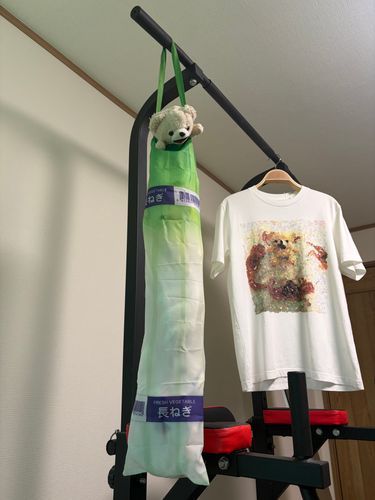 ネギを入れる専用の袋ガチャがあったよ〜❗️