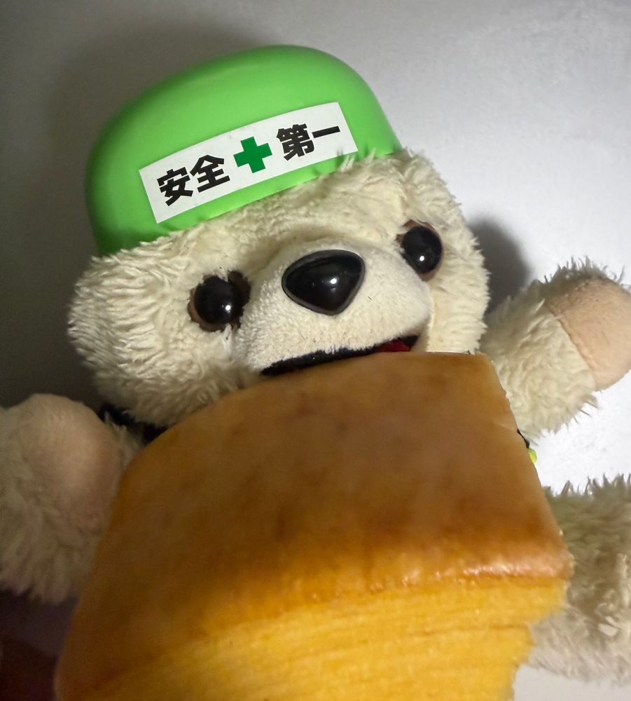 誰だか知らないけど、治一郎が作ったバームクーヘンヨシ❗️