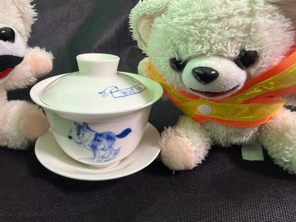 ぼく高級なお茶とかいっぱい買ったよ❗️
これからたくさん現場を警備して、お金を稼がなくちゃいけないんだ〜❗️❗️