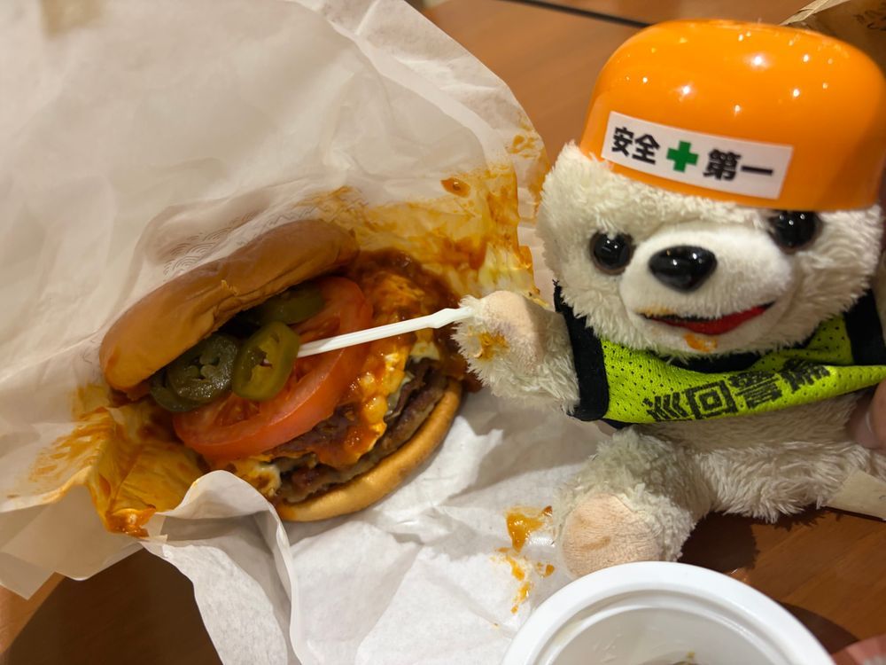 【本質追求】
ハラペーニョをハンバーガーと合体させようとする時、ソースまみれになる❗️❗️❗️
【これが危険のポイントだ】