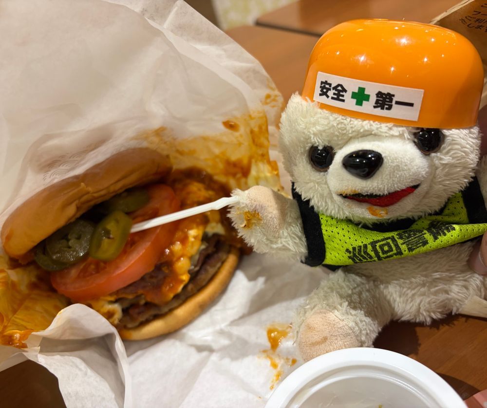 【本質追求】
ハラペーニョをハンバーガーと合体させようとする時、ソースまみれになる❗️❗️❗️
【これが危険のポイントだ】