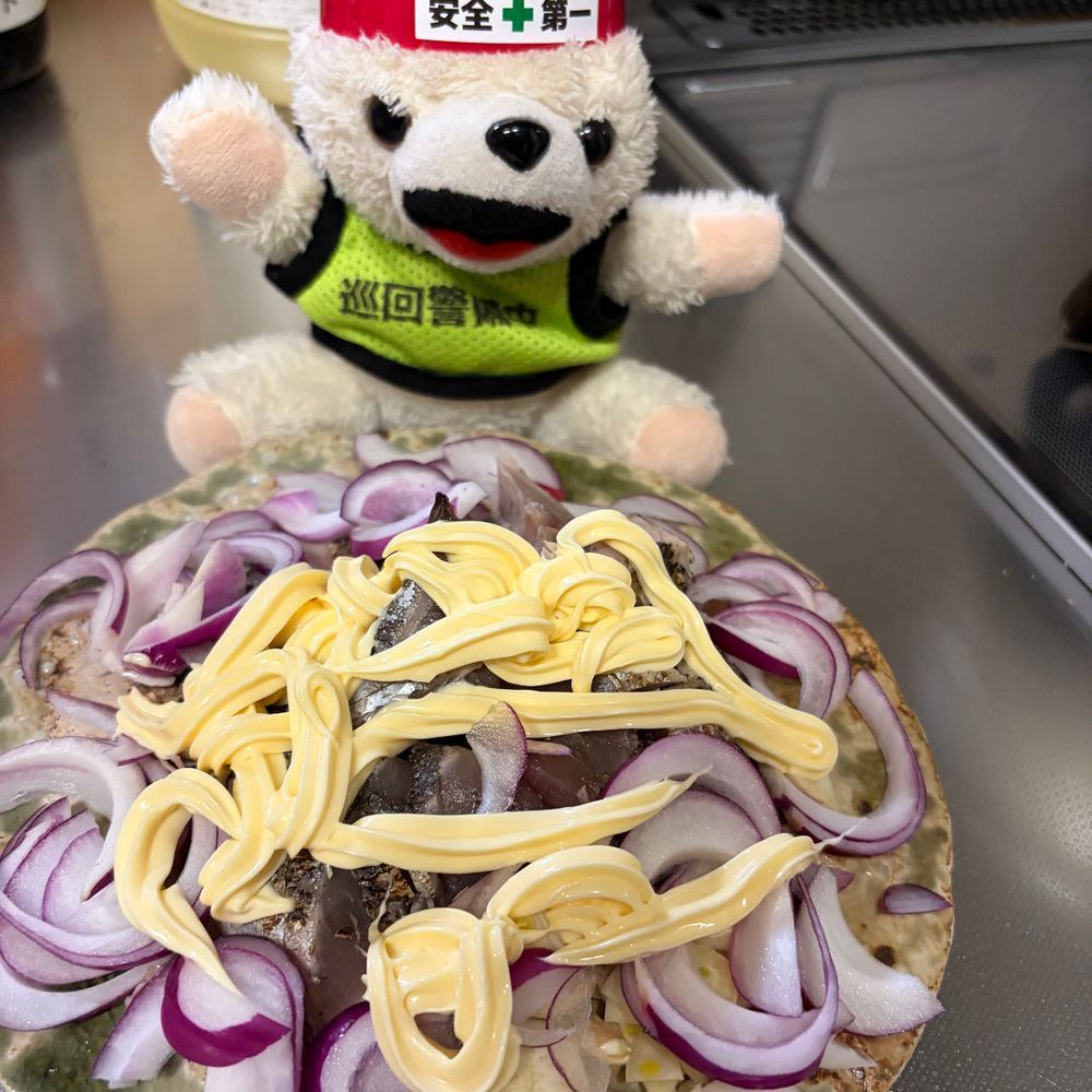 カツオにはマヨネーズをかけたら、美味しいヨシ❗️