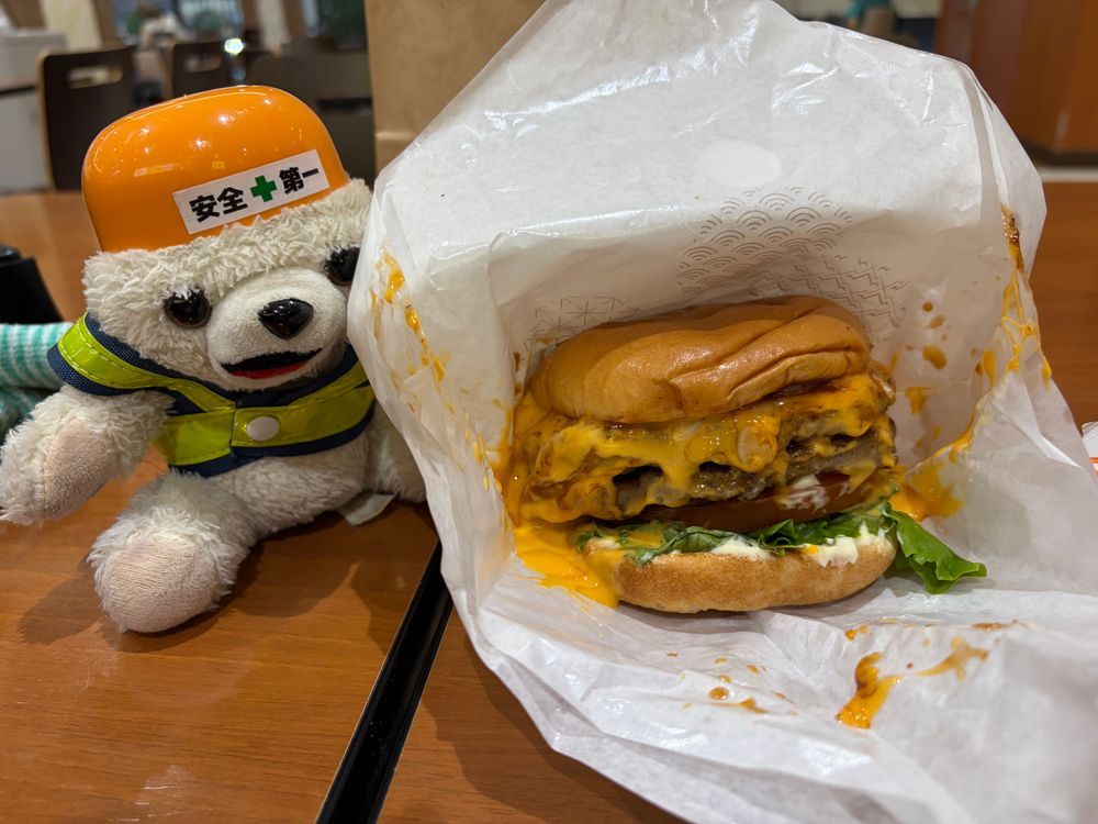 高級なモスバーガー、ヤバいぐらいに美味シ❗️