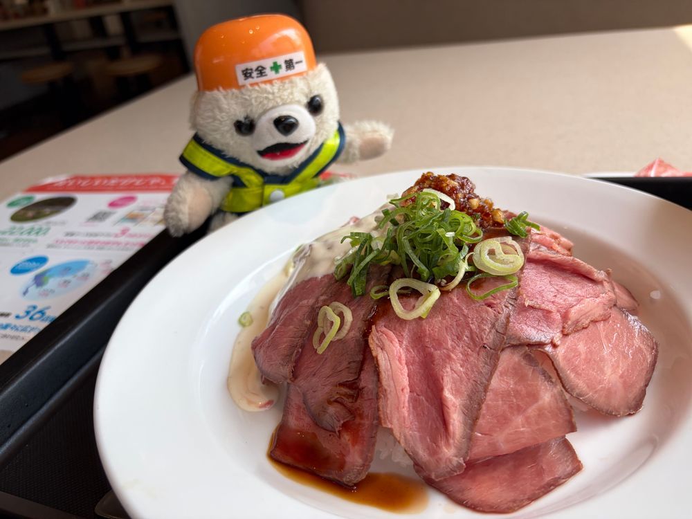松屋のローストビーフ…メニュー写真には卵黄が乗ってるけど…ぼくのには乗ってないなあ…
まあよくわからないからヨシ❗️
(適当な確認の現場ファーファ)