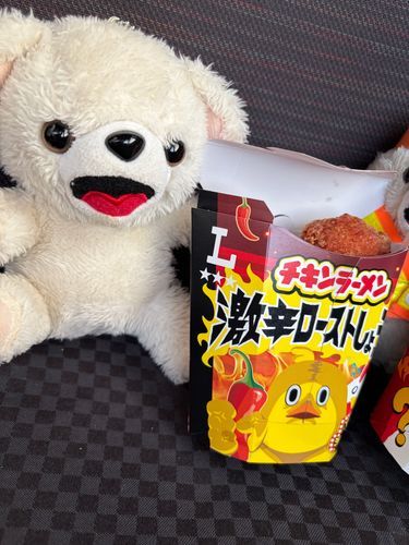 からあげクン、2個増量キャンペーン❗️
しかも激辛なんだ〜❗️