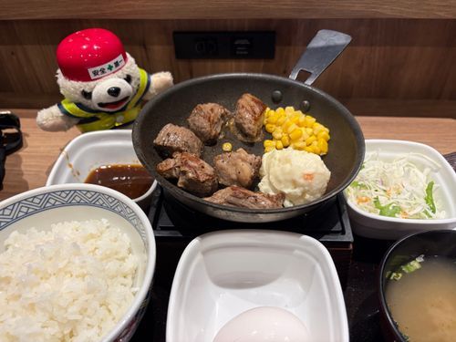 ヨシ❗️のや❗️ヨシ❗️
アチアチの鉄板で火傷しないように注意ヨシ❗️