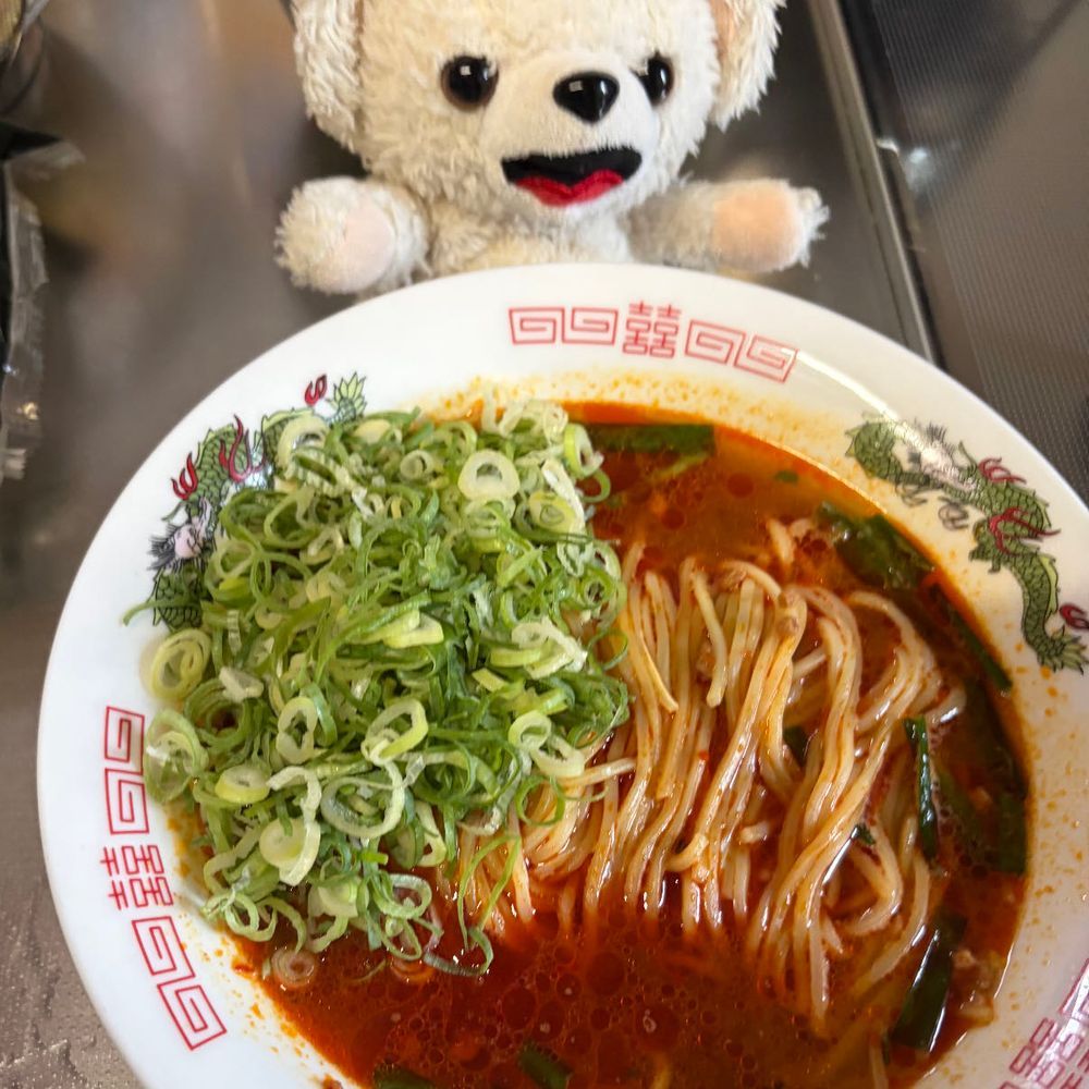 ラーメンばっかり食べてるコグマ