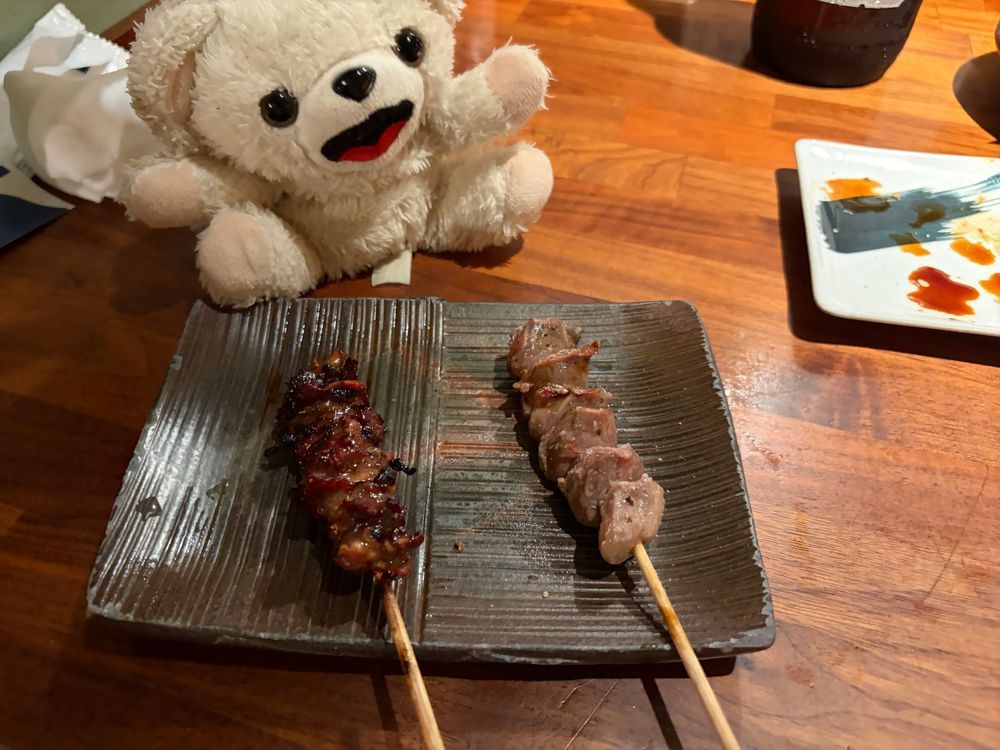ちいかわデカすぎだー❗️
そして焼き鳥は小さいんだー❗️