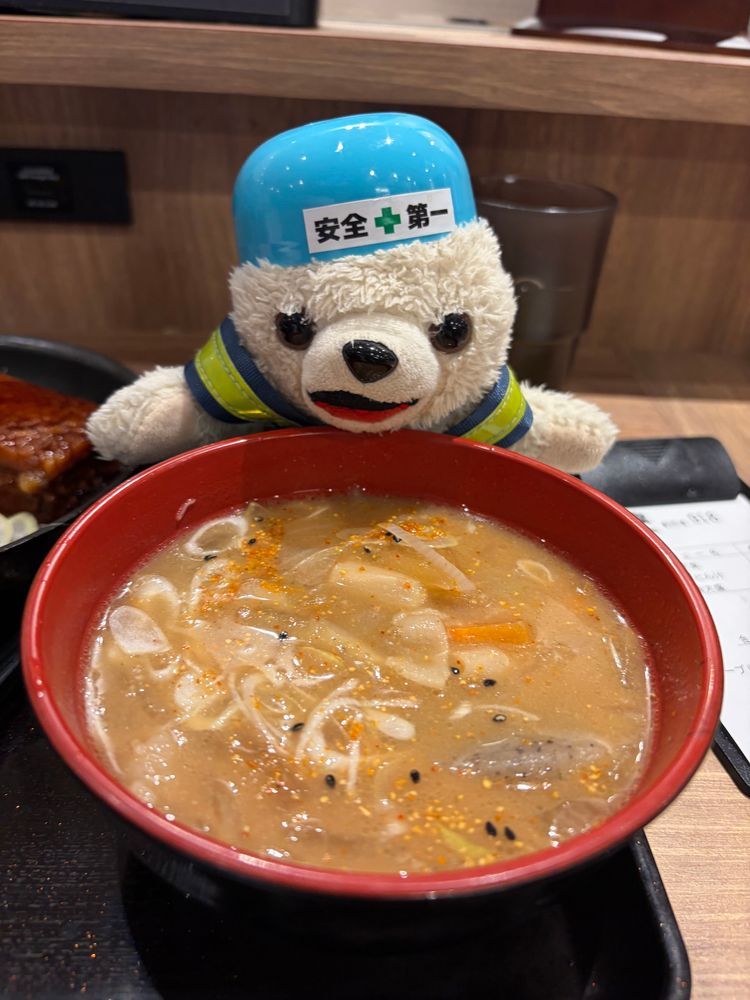 豚角煮
豚汁変更
ヨヨイのヨシ