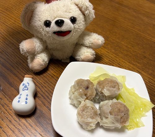 崎陽軒の特選シウマイにひょうちゃんがいたけど…
泣いてるんだ…