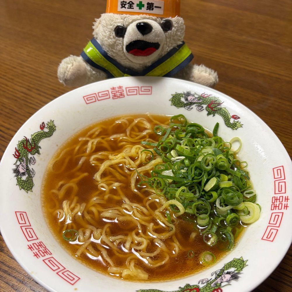 深夜に食べる、中華三昧美味いヨシ❗️