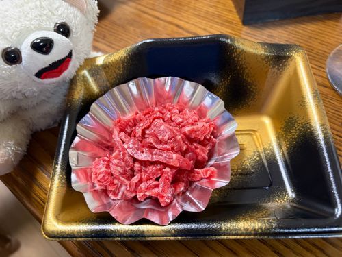 今日は生肉食べたよ❗️
保健所にはナイショだよ…❗️❗️