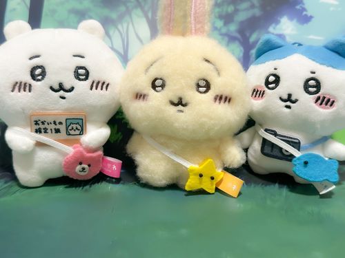 うさぎの星のポシェットを作りました!
これで3人お揃いになりました✨