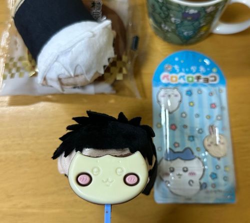 顔がハチワレになっちゃった!