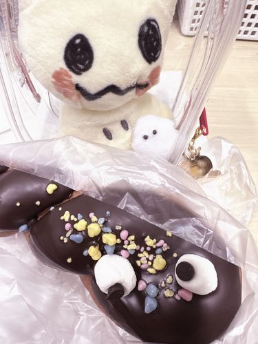 ハロウィンのおばけパン
ハロウィンのうまいものとも今日でお別れ…