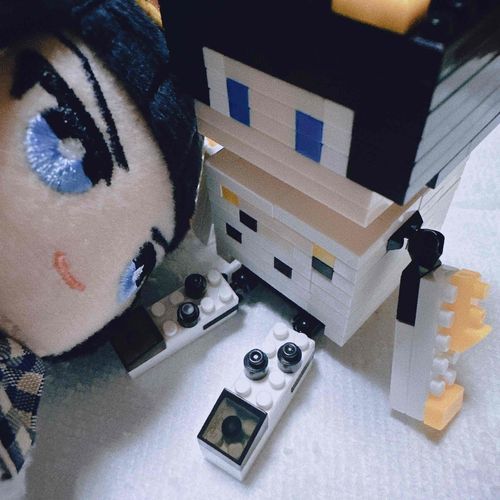 ブロックの おれが できたようだな……。