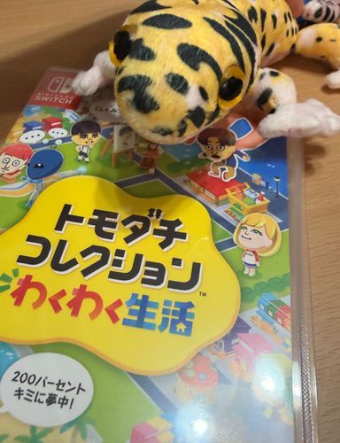 おはよう。
このまえ、トモコレをかったよ！
いろんなゲイノウジンをつくって、おともだちになるんだって！
ぼくをつくるのはむずかしいらしいんだ。
ちょっとざんねんだけど、ごしゅじんがたのしくあそべるならいいよ！