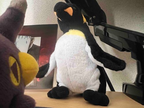 ペンギンのシェフ先生🐧
ﾔｯｸﾙ勤勉だからお勉強するよ‼︎🦌
