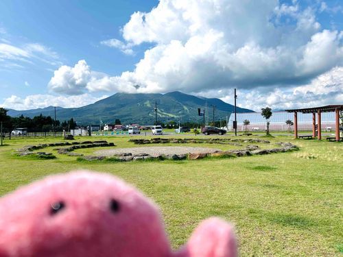 磐梯山かに