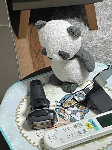 ちらかってる・・
6まいばのシェーバーとからまったみみせんをはっけん！