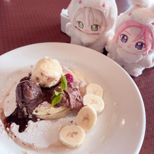 ぬしさんとぱんけーき(ばーすでーくーぽん)たべるよォ〜♩
ぬしはんはよたべなとけるで！！！