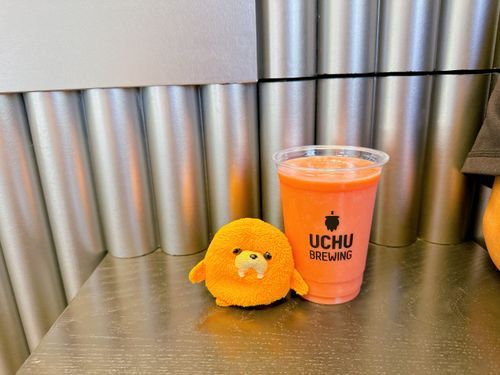 いちごの びーる   

のめないから みるだけ