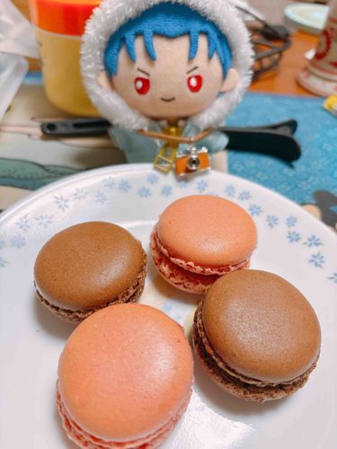かわいいマカロンと、俺…♪