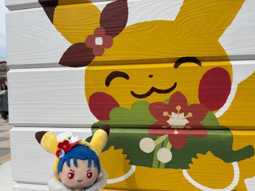 もちろん！俺も行ったぜ！
ポケモン撮るのに必死で俺らの写真があんまり無いがな！