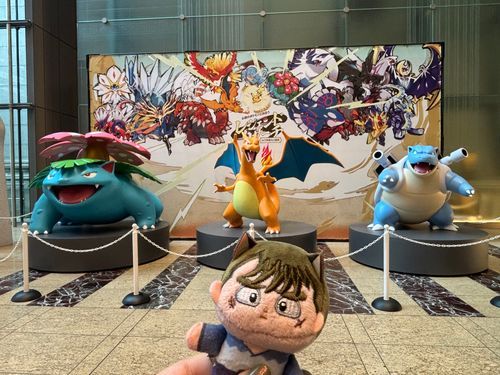 こへいたは朝寝坊をしたから、今日は私一人でポケモンを見に来た…