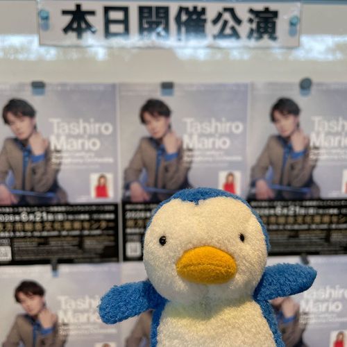 おーけすとらって ぺんちゃんだいすきかも〜！すてきなおうた たくさんだったよ🎤🎶