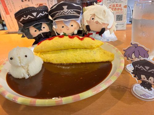 んま！
オムライス美味しいね。