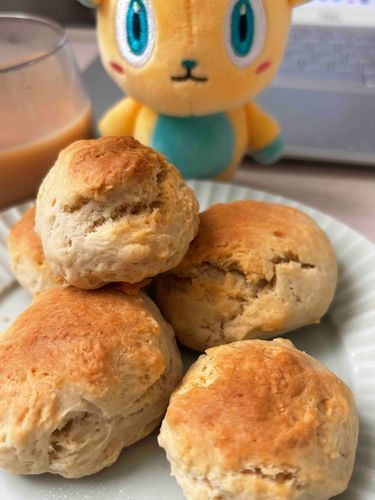 これおいしかったやつだね。ピントがスコーンに持ってかれてるね。