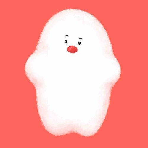 しろいもふもふのなもなきいきもの。
名前はないです。
そういう種族の1ぴきです。