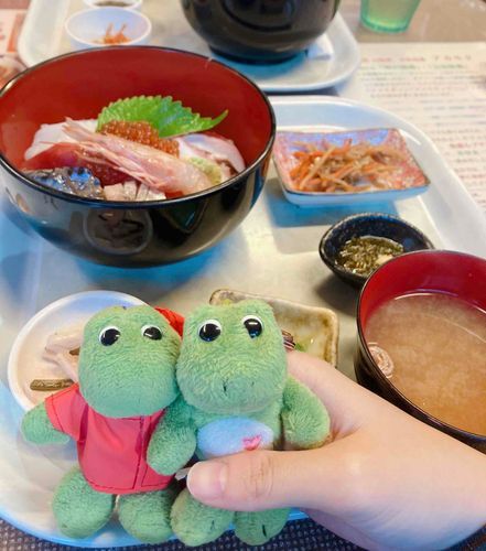 こ、こんな豪華なものたべていいぽこ❔(うるうる)