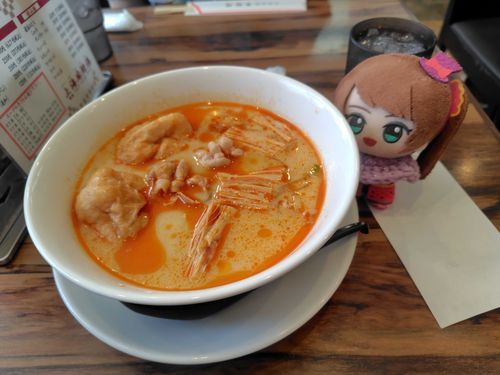 誕生日に麻辣湯を食べに行ったよ！