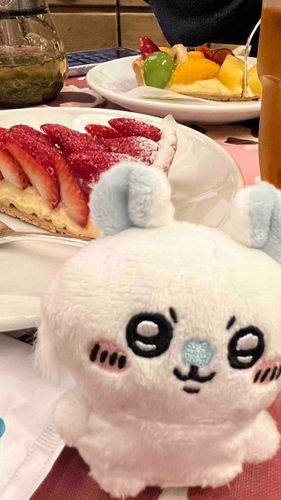 大好きないちごタルトだゾ！🍓