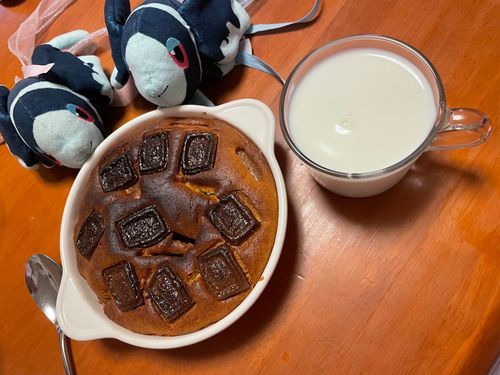 はい ここからが ほんへですよ

じゃーん！ とくせい すこっぷくっきー！
Tiktokの せんじんの みなさまの ちえを さらに おかりして、 ごくじょうの たべかたを してみよう！

きょうの おちゃは、 ぎゅうにゅう🥛
こさは とわない！ 
ぎゅうにゅうなら なんでも いいんだって！
ただ、 この ぎゅうにゅうには のみもの だけじゃ ない… さらに もうひとはたらき してもらうよ…

きょうの おかしは すこっぷくっきー🍪
ひょうめんは さくさく！ なかは やや ふんわり…
これを すぷーんで ほりほり、 すくって… ぎゅうにゅうに そっと ひたすよ！
？！う う… う うま！！🤩
ことばづかいが きれいじゃ なくなっちゃう…！💦
ひょうめんの くっきーの さくさくによる やや ぱさつく くちあたりに、 ぎゅうにゅうが うるおいを あたえてくれる！
しかも、 くっきーと みるくなんて あいぼうどうし なんだから あわないわけが ない…！🥳
すこっぷくっきーの そこの ほう… ふんわりした ぶぶんは、 ぎゅうにゅうが あわさることで しっとり みるきーで りっちな あじわい…🥹
もしかしたら ここが すこっぷくっきーの おおとろの ぶぶん なのかも！

みんな… すごく かんたんに しあわせに なれちゃうよ ぜひ つくって たべてみて！
こげちゃったけど、 すっ…ごく おいしかったよ〜！！🤩