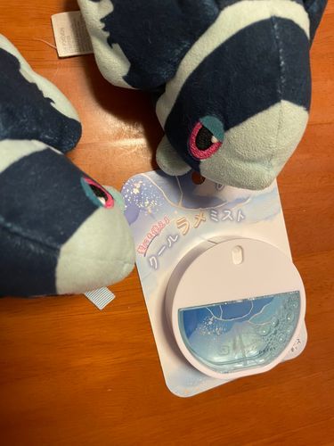 ラメミストってなんだ

しゅ！ と すると、 ひんやりして きらきらに なる ぼでぃみすと なんだって 
あおくて うみ みたい…… 
ねえ ぼくたちも きらきらに なれるのかな？