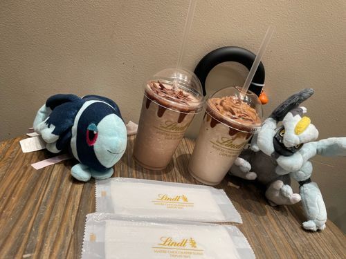 たびはみちづれの日④

りんどーるさんの ちょこれーとみるくで ブラックキュレムさんと かんぱーい！🍫

ちょこが のうこうで みるくも くりーみーな かんじ なのに… あまさが ひかえめで おとなの のみもの みたい！

ちょっとの りょうが とくべつな りっちな てぃーたいむに なったよ！

ぼくも みんなと いろんなこと おしゃべりできて たのしかったなあ
きっと また あそびに いこうね！🐟🐉🤖